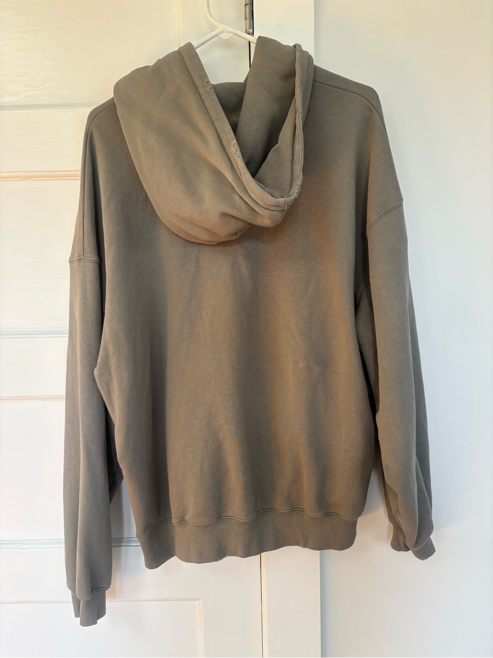 Anine Bing Harvey Sweatshirt Hoodie Olive green khaki - Picture 8 of 8